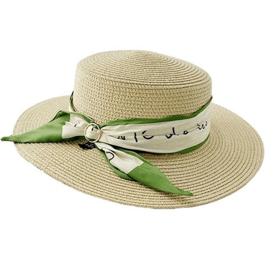 Chapeau De Paille Foulard